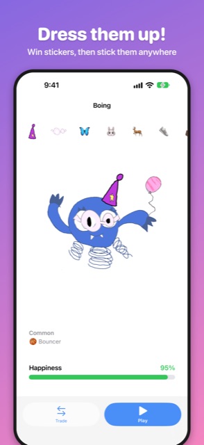 Beebees screenshot: Dress them up